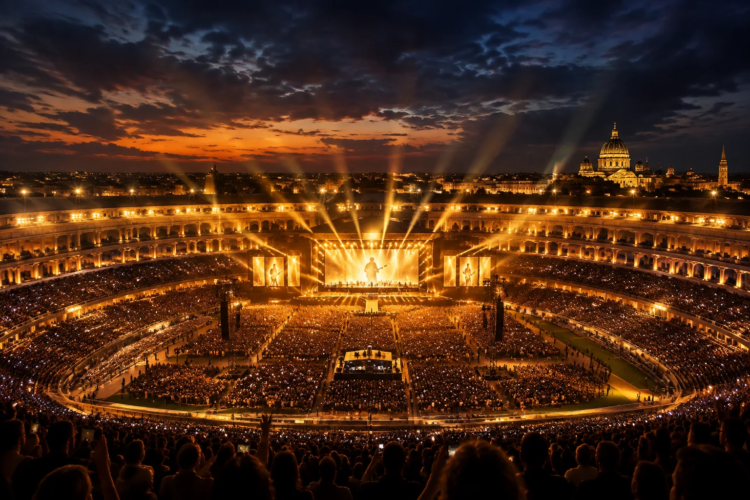 Berlin Olympiastadion Konzert
