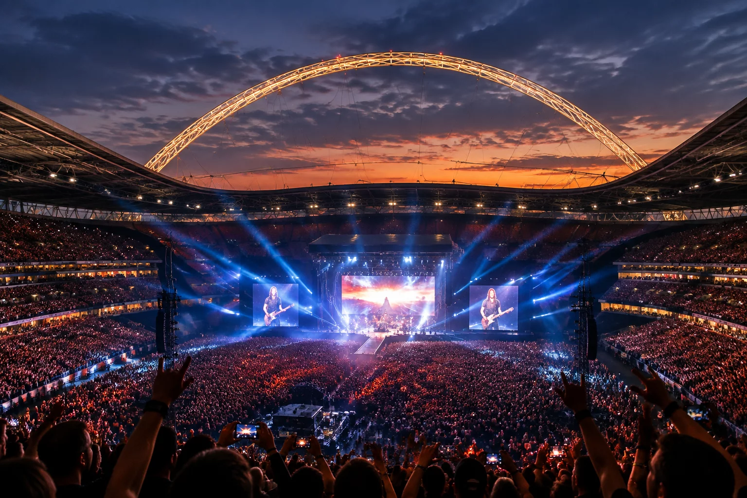 London Wembley Stadium Konzert